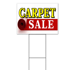 Carpet Special Clearance Yard Sign