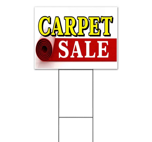 Carpet Special Clearance Yard Sign