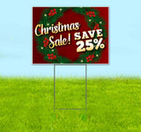 Christmas Offer 25 Yard Sign