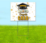 2021 Congrats Grad Yard Sign