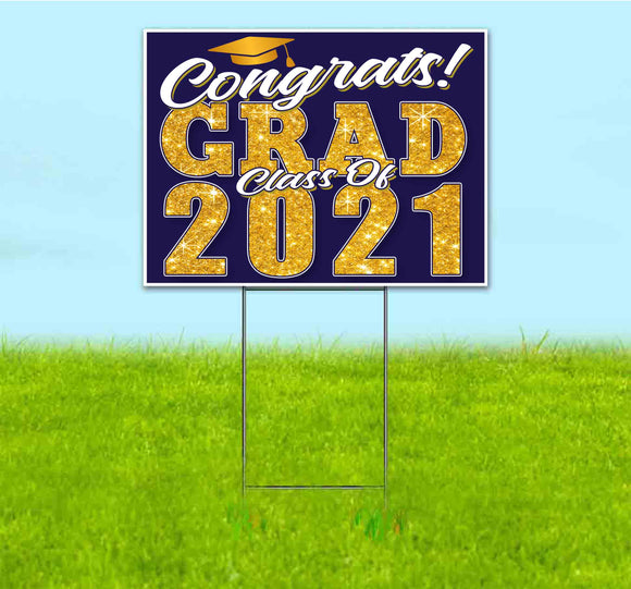 Congrats Grad CO 2021 Yard Sign