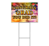 Congrats Grad Yard Sign