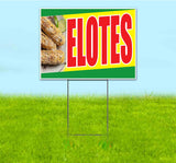 Elotes Street Corn Yard Sign