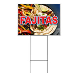 Fajitas Yard Sign