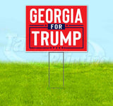 Georgia For Trump Flag Yard Sign