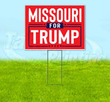 Missouri For Trump Flag Yard Sign