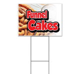 Funnel Cakes Yard Sign