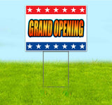 Grand Opening Yard Sign