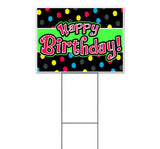 Happy Birthday Yard Sign