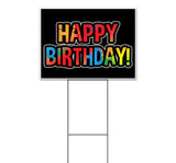 Happy Birthday Yard Sign
