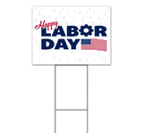 Happy Labor Day Yard Sign