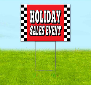 Holiday Clearance Event Yard Sign