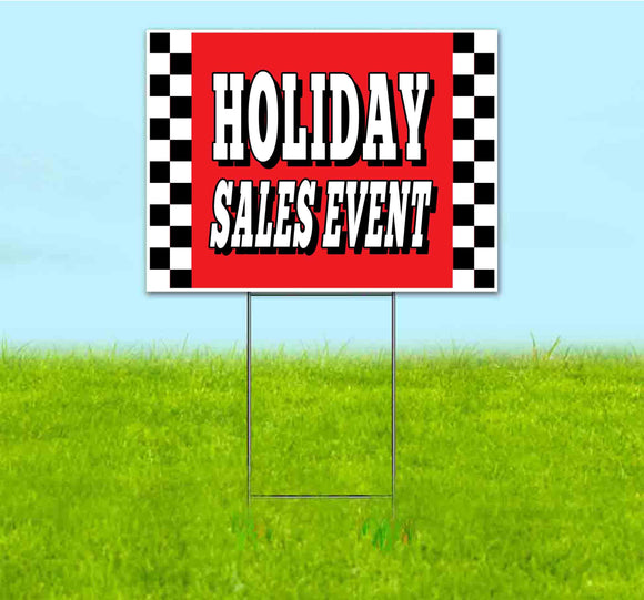 Holiday Clearance Event Yard Sign