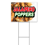 Jalapeno Poppers Yard Sign