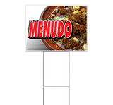 Menudo Yard Sign