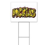 Pickles Yard Sign