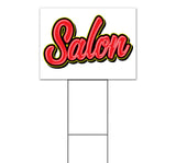 Salon Yard Sign