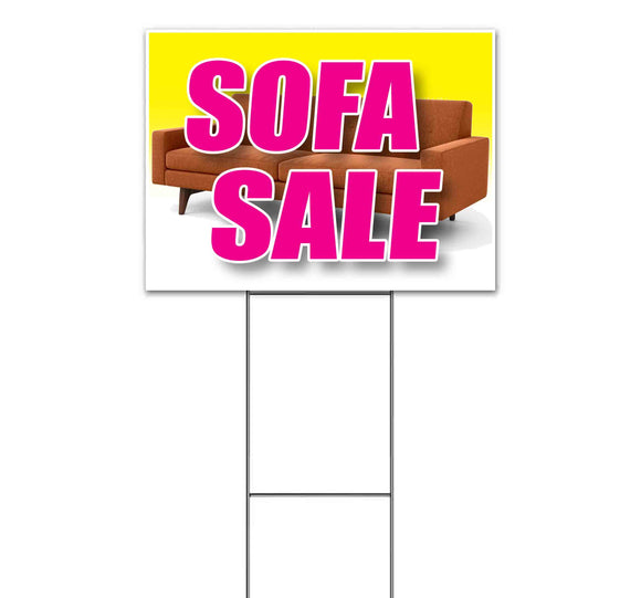 Sofa Special Clearance Yard Sign