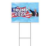 Trump 2024 Wave Yard Sign