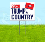 Colorado For Trump Flag Yard Sign