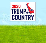 Delaware For Trump Flag Yard Sign
