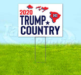 Hawaii For Trump Flag Yard Sign