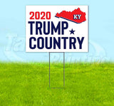 Kentucky For Trump Flag Yard Sign