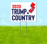 New Jersey For Trump Flag Yard Sign
