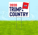 New Mexico For Trump Flag Yard Sign