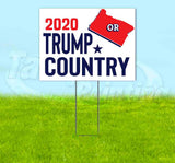 Oregon For Trump Flag Yard Sign