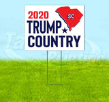 South Carolina For Trump Flag Yard Sign