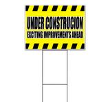 Under Construction Yard Sign
