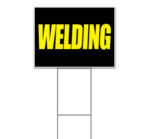 Welding Yard Sign