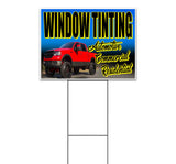 Window Tinting Yard Sign