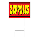 Zeppoles Yard Sign