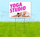 Yoga Studio Yard Sign