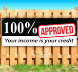 100% Approved Banner