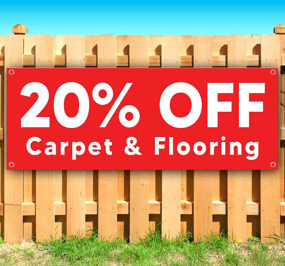 20% OFF Carpet & Flooring Banner