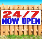 24/7 Now Open Banner