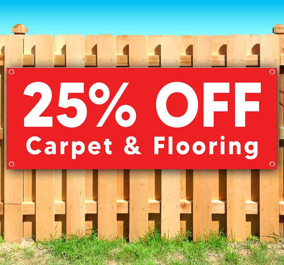 25% OFF Carpet & Flooring Banner