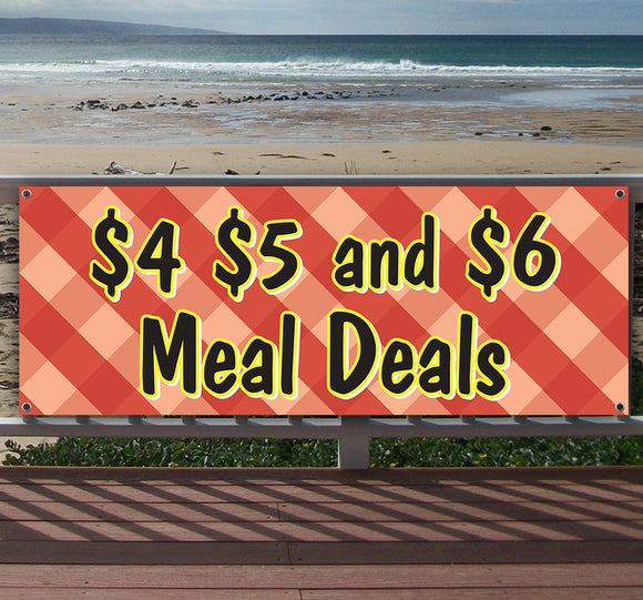 $4 $5 $6 Meal Deals Banner