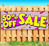 50% Off Sale Banner