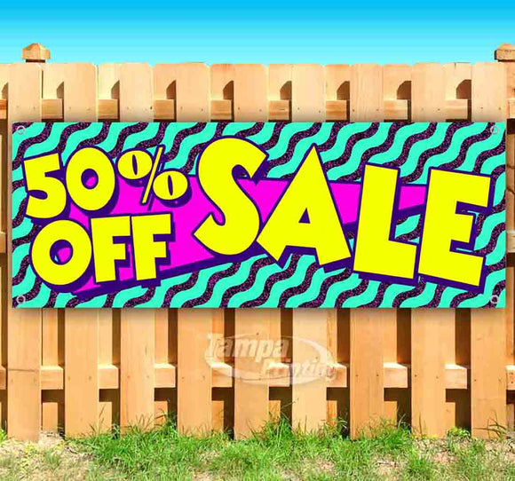 50% Off Sale Banner
