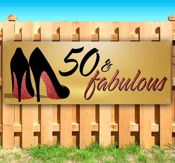 50 and Fabulous Banner