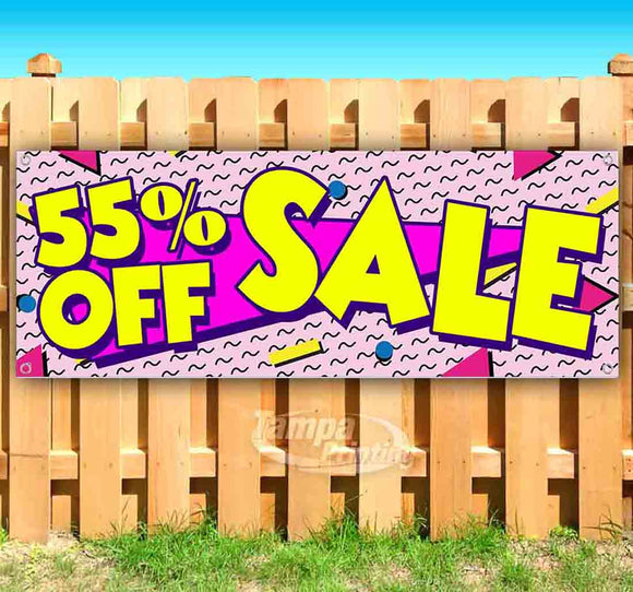 55% Off Sale Banner