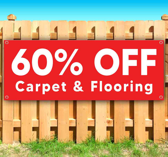 60% OFF Carpet & Flooring Banner