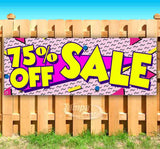 75% Off Sale Banner