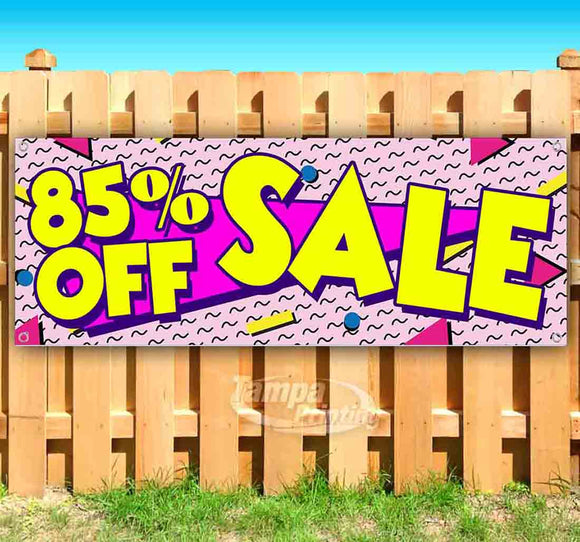 85% Off Sale Banner