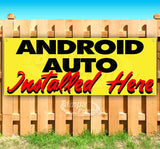 Android Auto Installed Here Banner