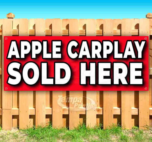 Apple Carplay Sold Here Banner